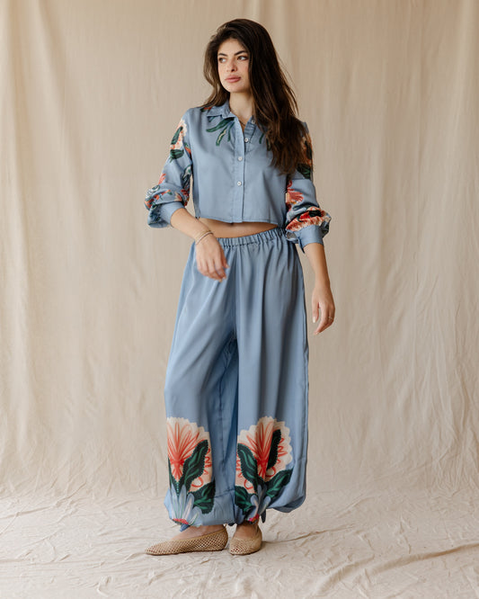 Sundrift Pants In Sky Blue