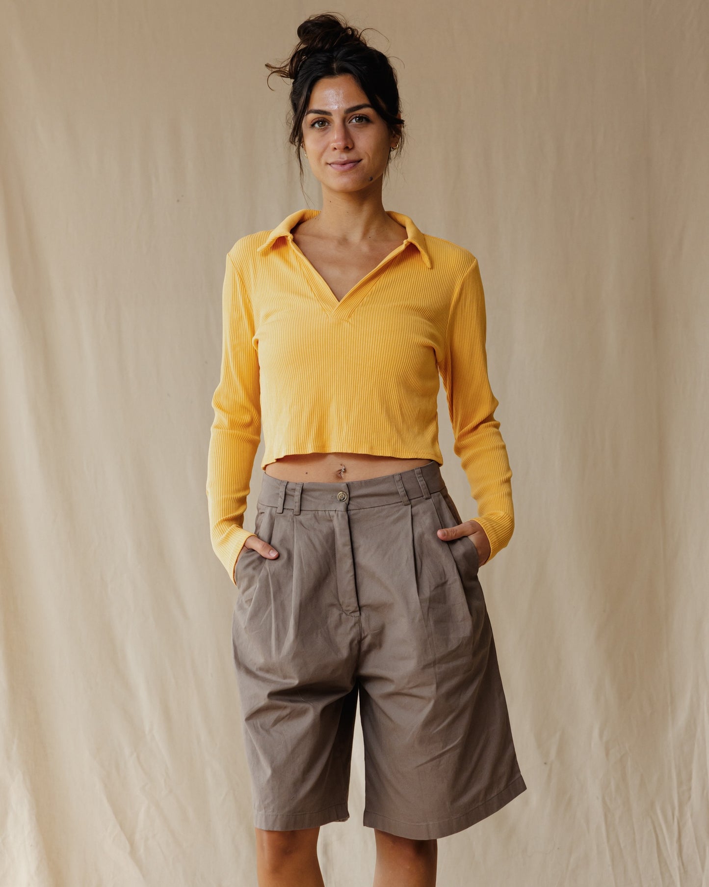The Pleat Cafe Shorts