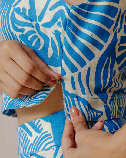 Set biancheria Ocean Treasures blu