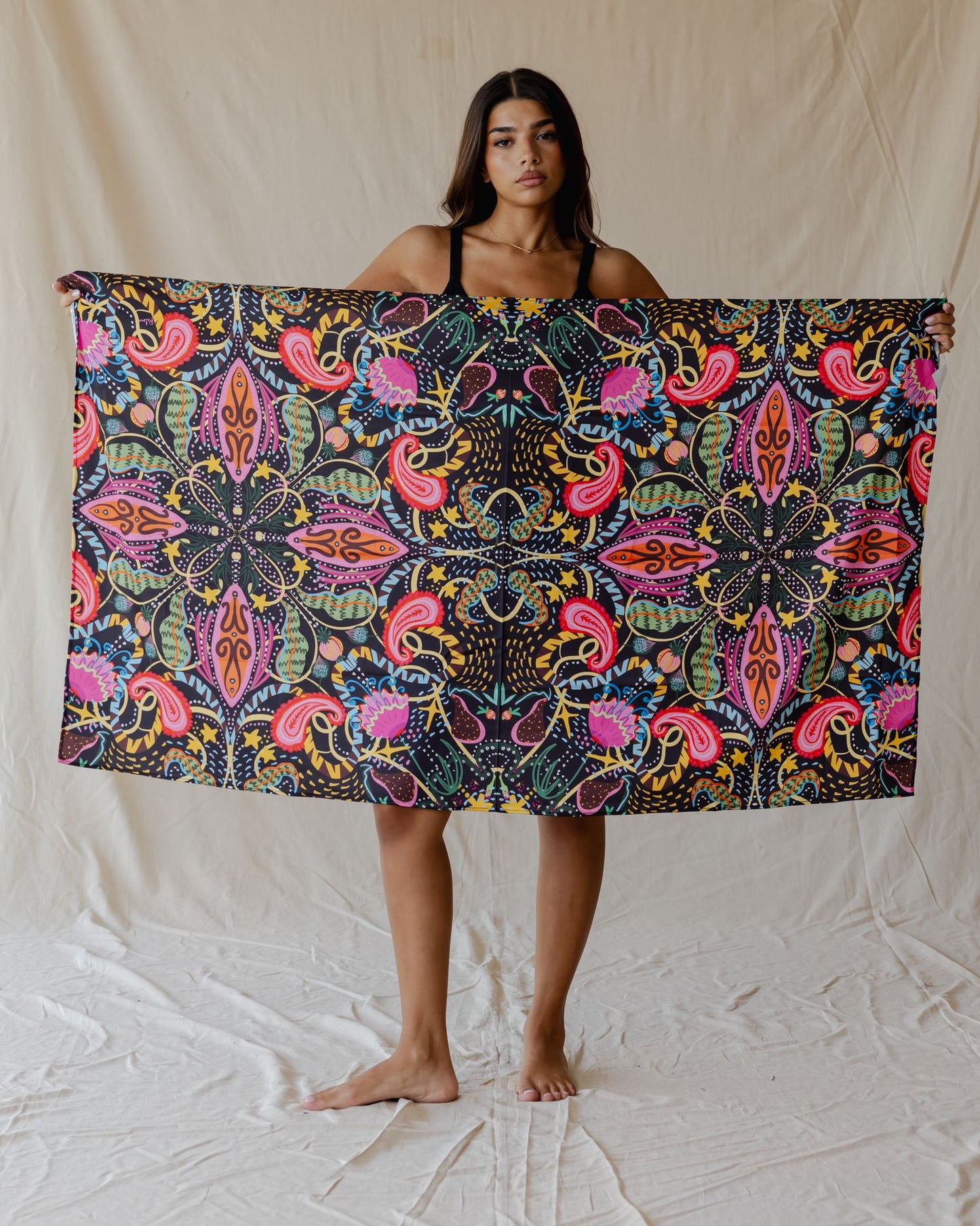Ecstatic Garden Voile Wrap