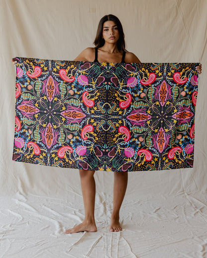 Ecstatic Garden Voile Wrap