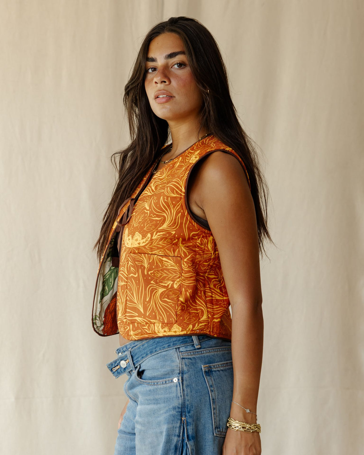 Marigold Reversible Vest