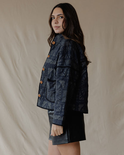 Charcoal Tiles Jacket