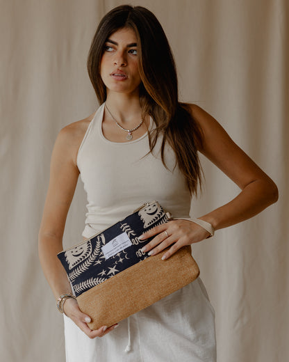Boho Birds Beach Pouch