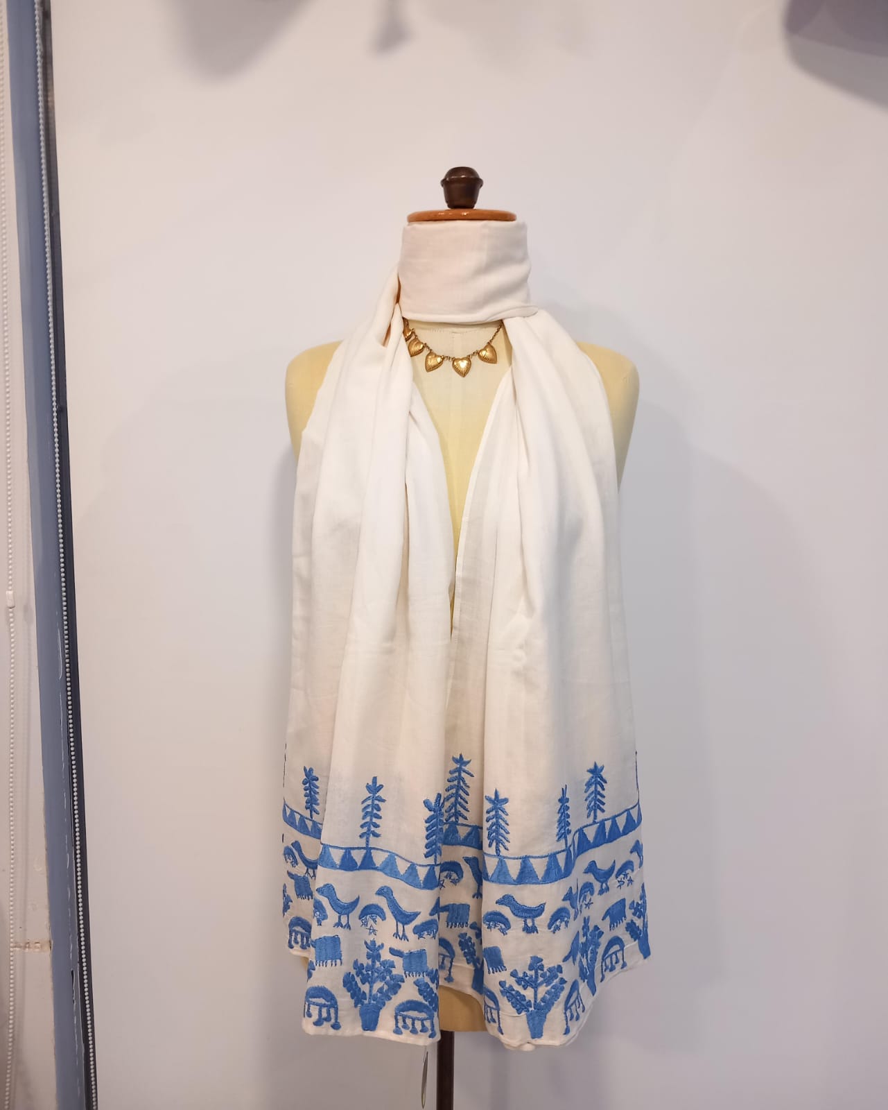 Pañuelo Nubian Azul Aciano