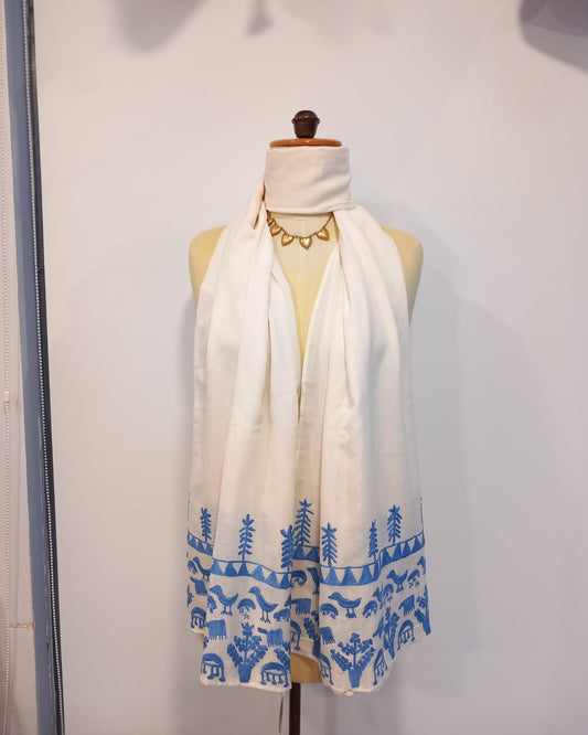 Pañuelo Nubian Azul Aciano