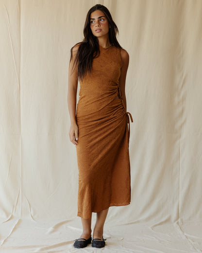 Terra Lace Brown Skirt