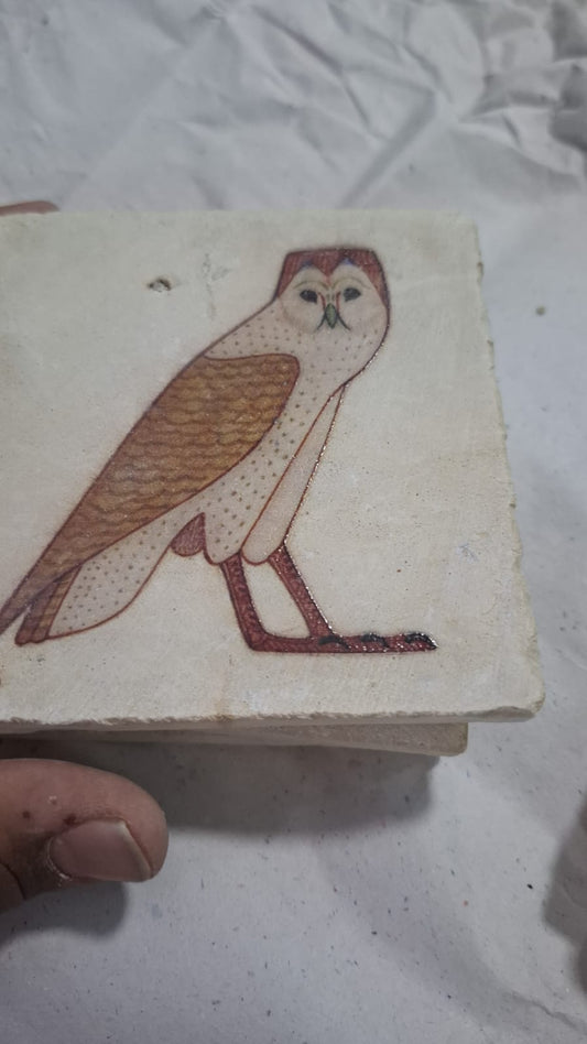 Owl Stone Coaster