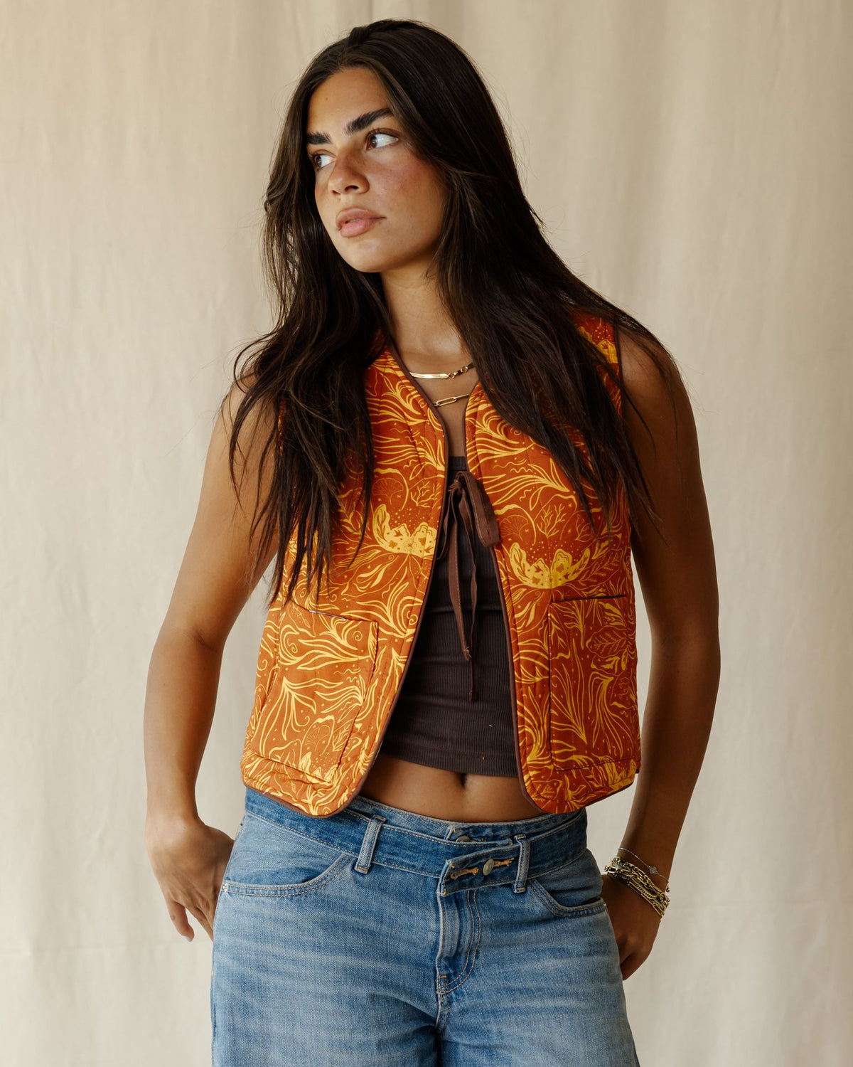 Marigold Reversible Vest