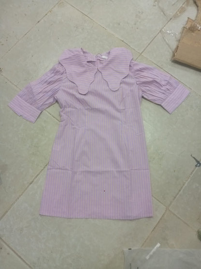The Petite Poise Dust Purple Dress