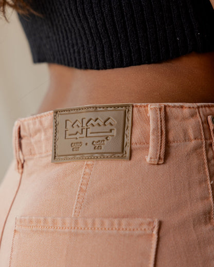 Sora Pink Denim Pants