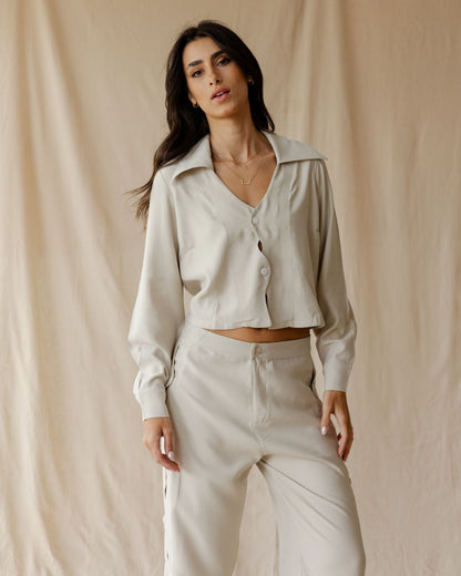 Théa Beige Shirt