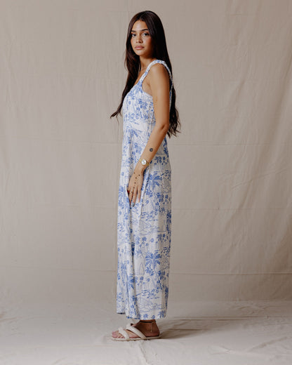 Vestido Palm Coast Azul
