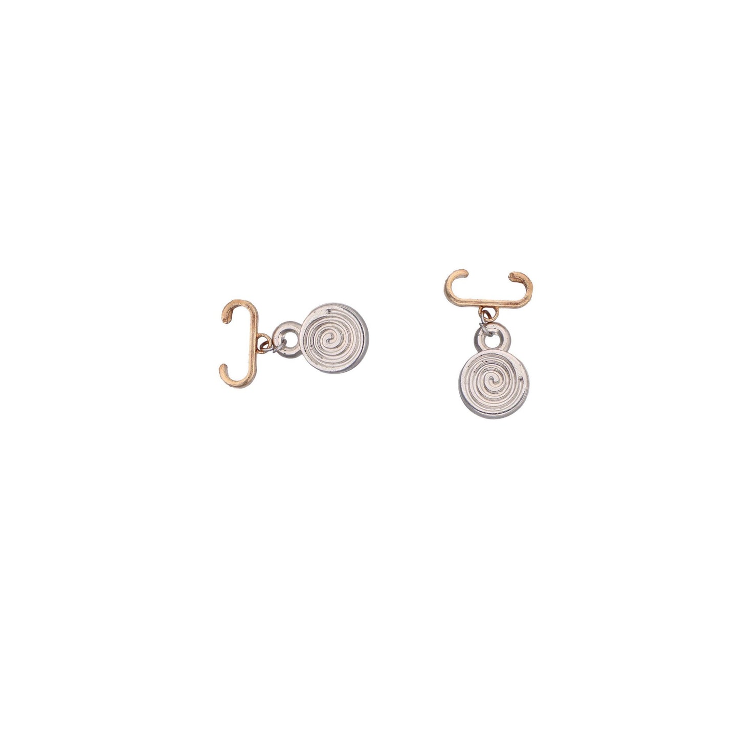 Silver Snail Charm