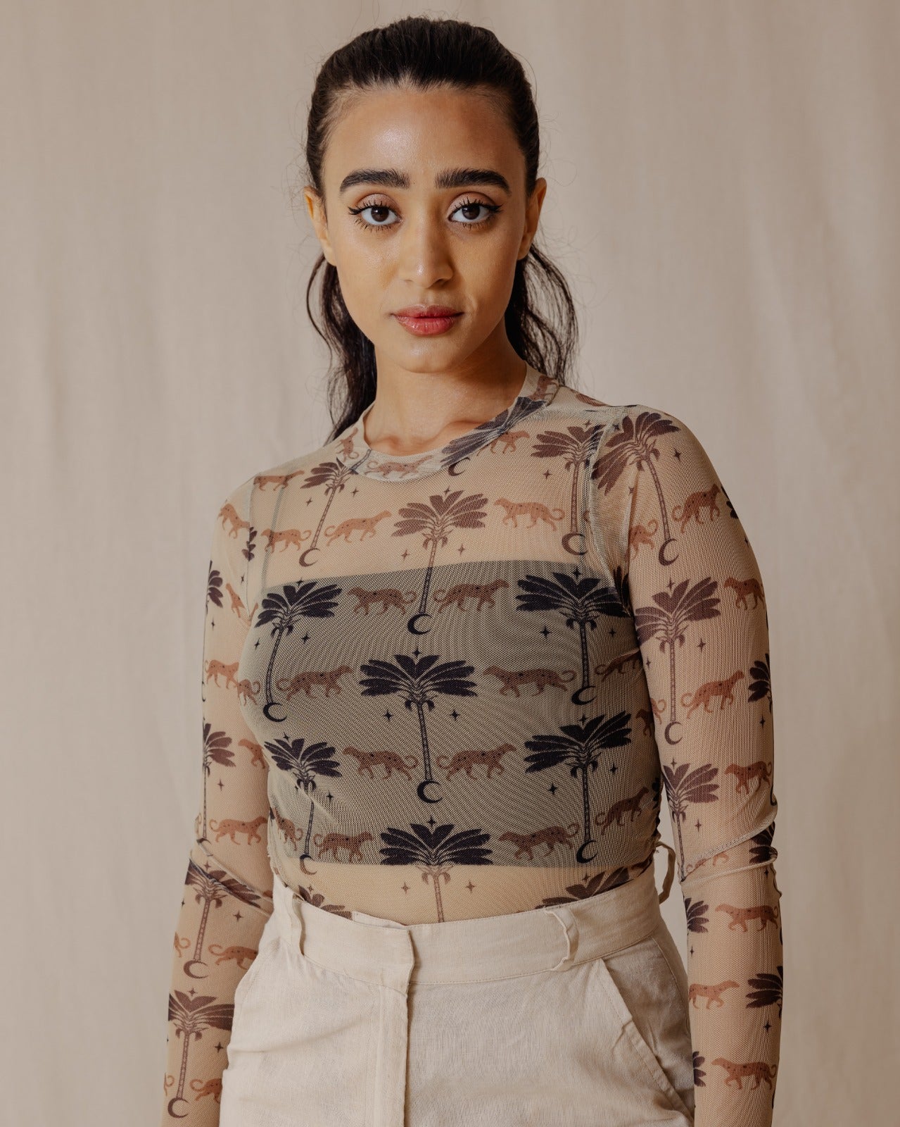 Top de malla Glam de Oasis