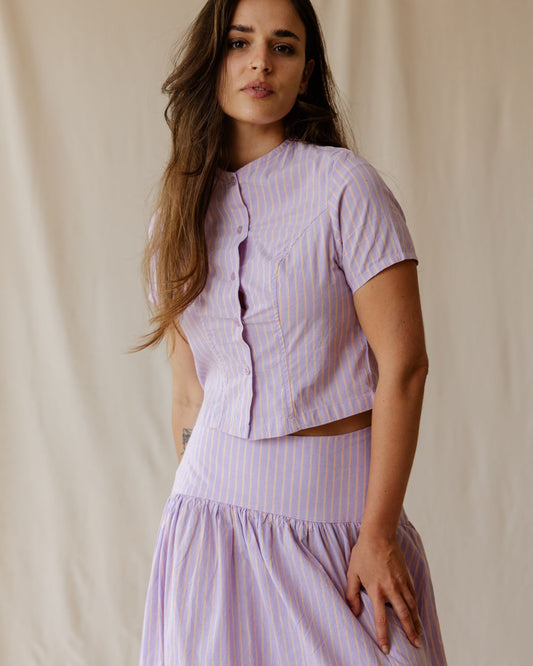 Afternoon Purple Skirt