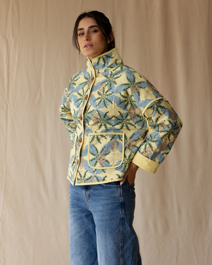 Meadow-light Quilted Jacket