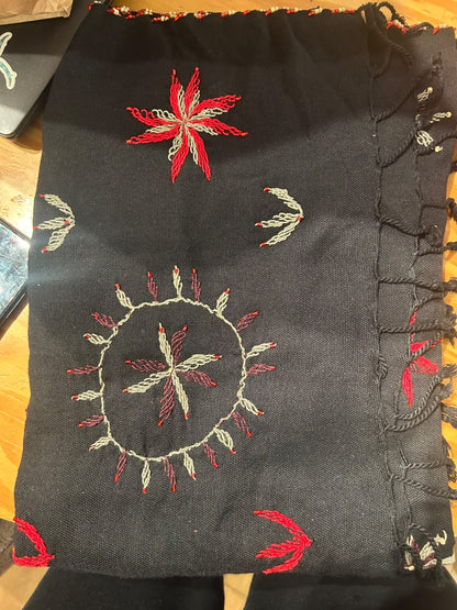 Sinai Febran Embroidered Shawl