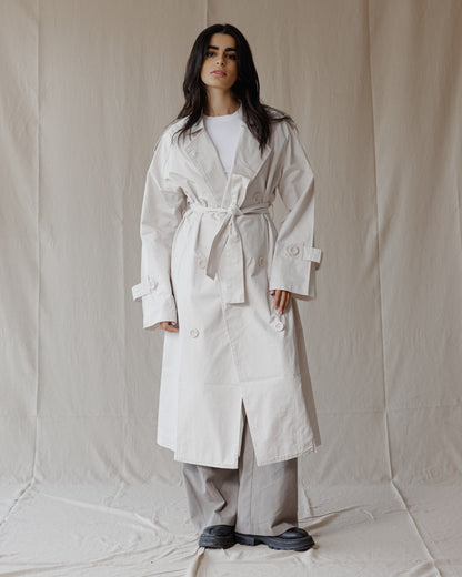 Trenchcoat Beige Relax Fit