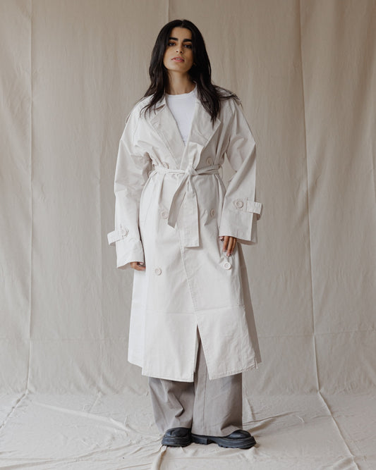 Trenchcoat Beige Relax Fit