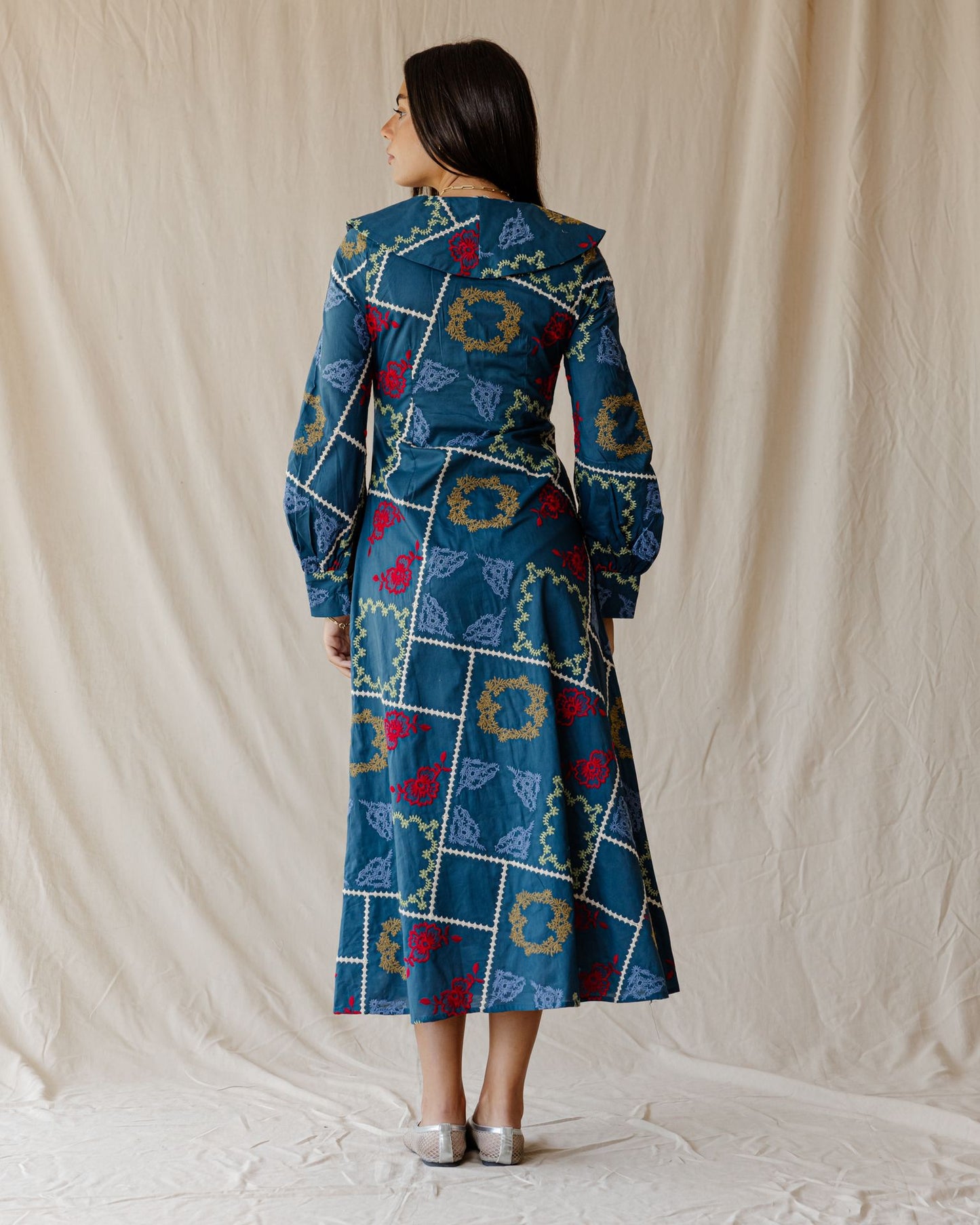 Midnight Harvest Long Dress