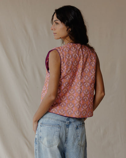 Seeds and beads Reversible Vest