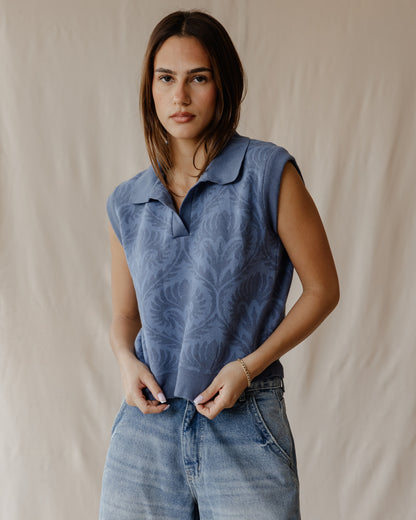 Slate Knit Vest