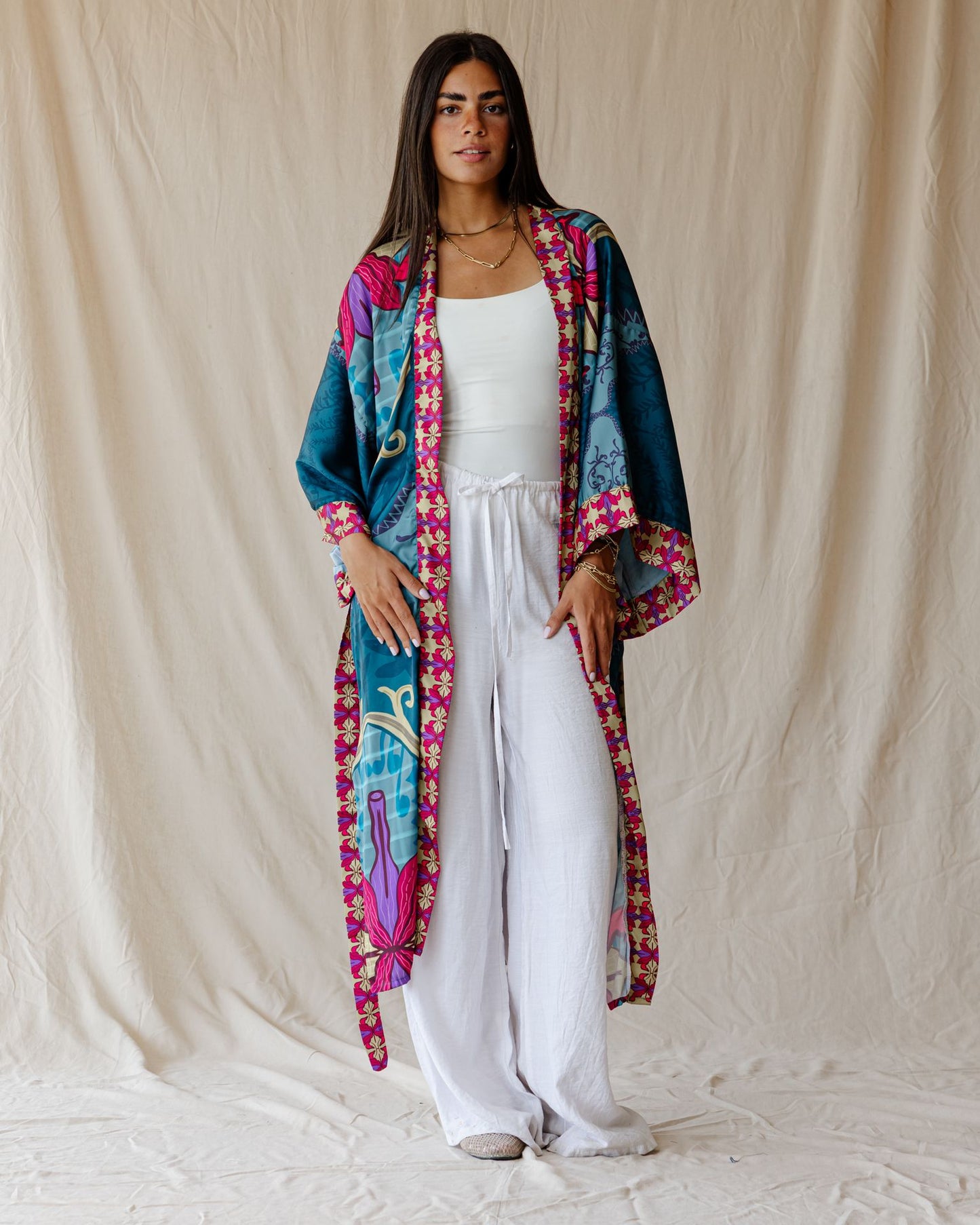 Twilight Bloom Kimono