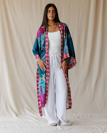 Twilight Bloom Kimono