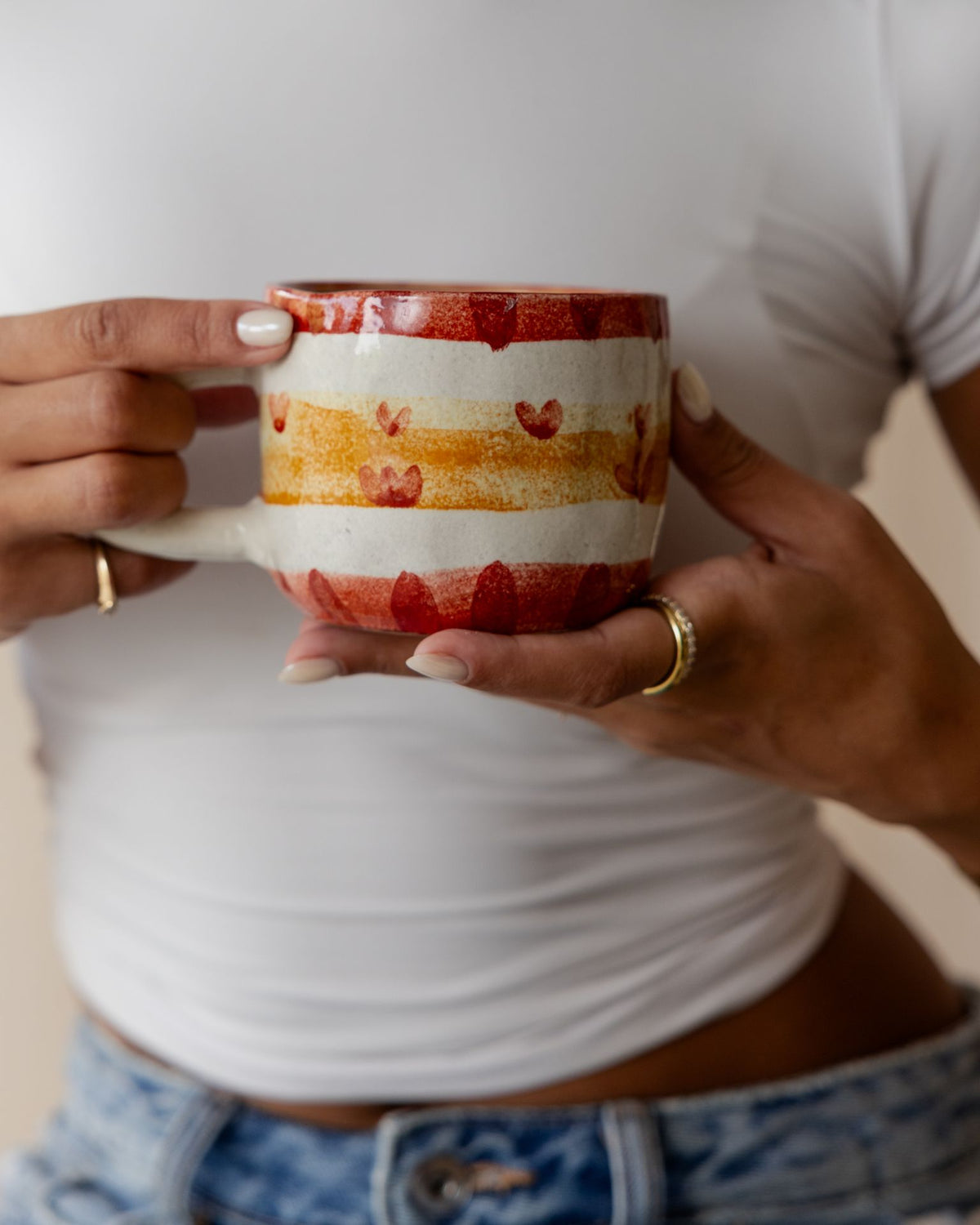 Scarlet Bloom Mug