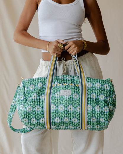 Mediterranean Tile Duffle Bag