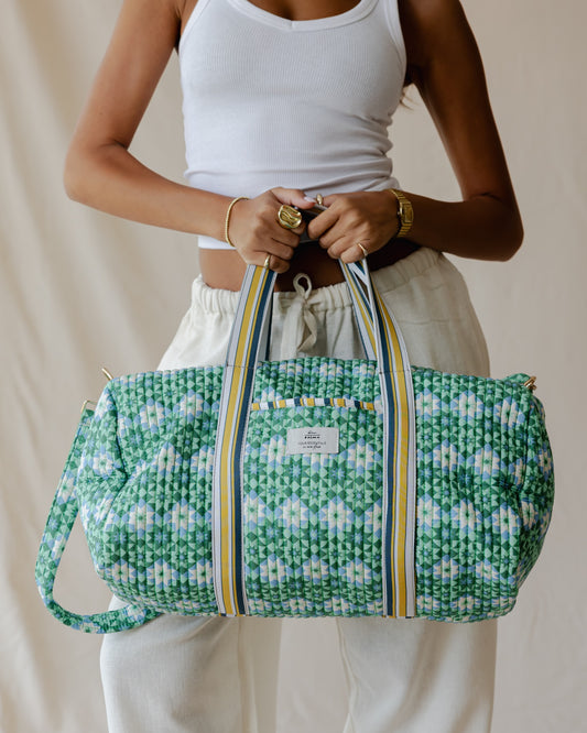 Mediterranean Tile Duffle Bag