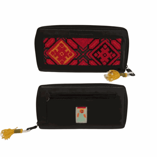 Cartera con Cremallera Sinai Fellahy - Negro