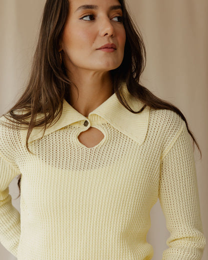 Le pull d'été en beurre