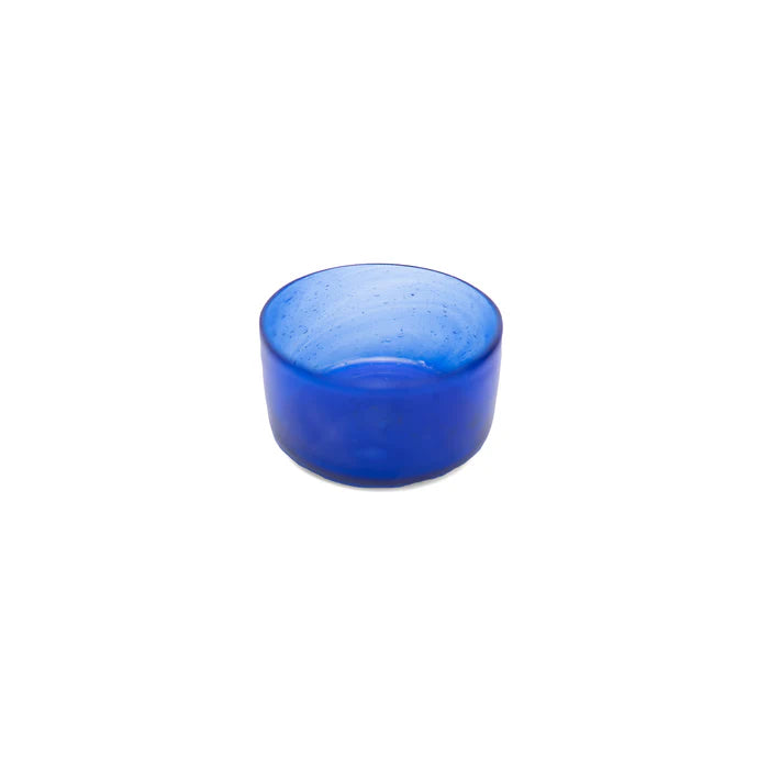 Recycled Glass Bowl Blue