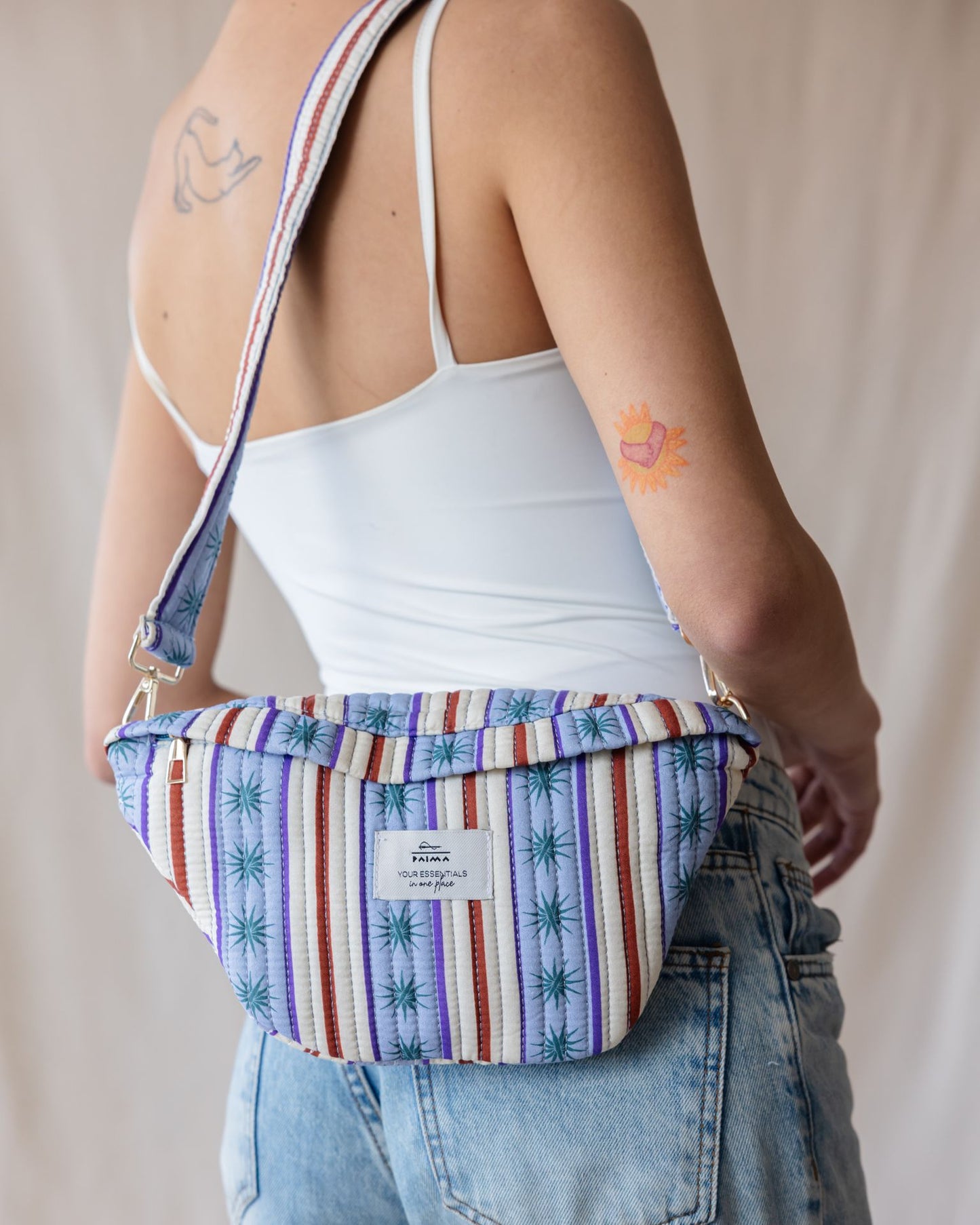 Sail Stripe Fanny Pack