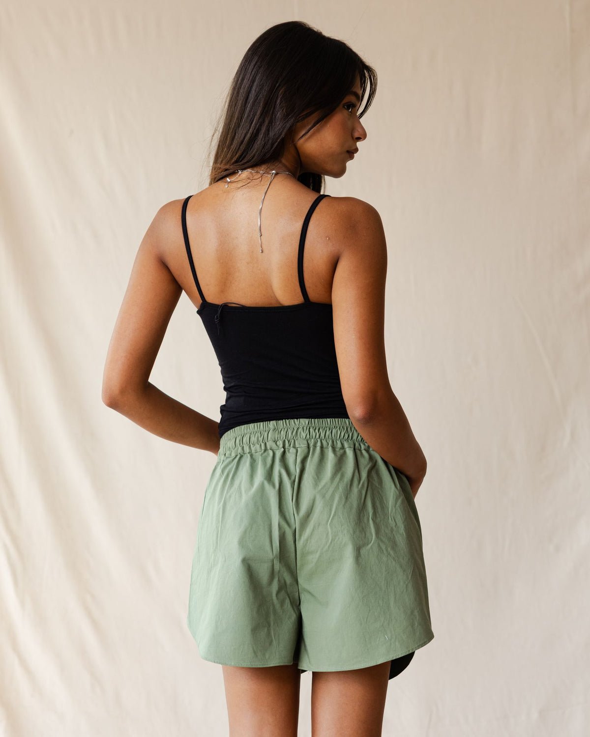 Dune Olive Shorts