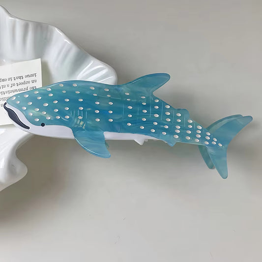 Whale Hair Clip