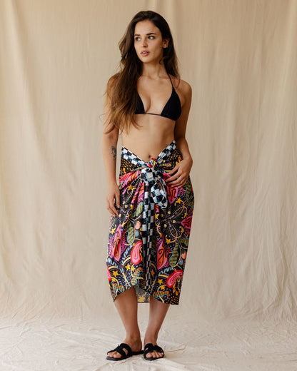 Ecstatic Garden Sarong
