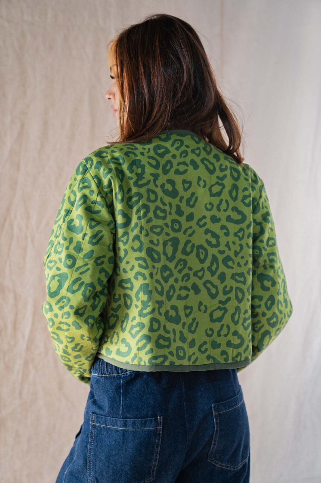 Doppelseitige Jacke „Garden Party“