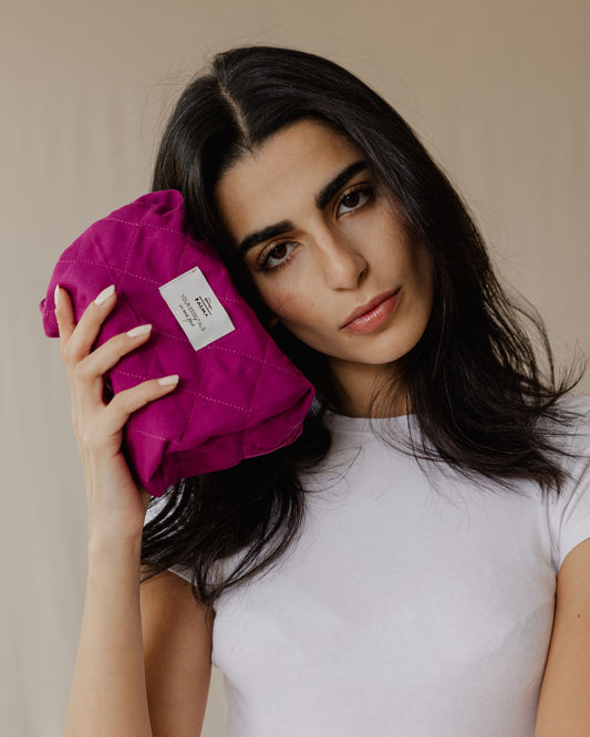 Plum Essential Makeup Pouch