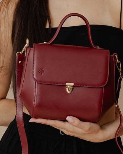 Borsa a tracolla Tropeze Borgogna