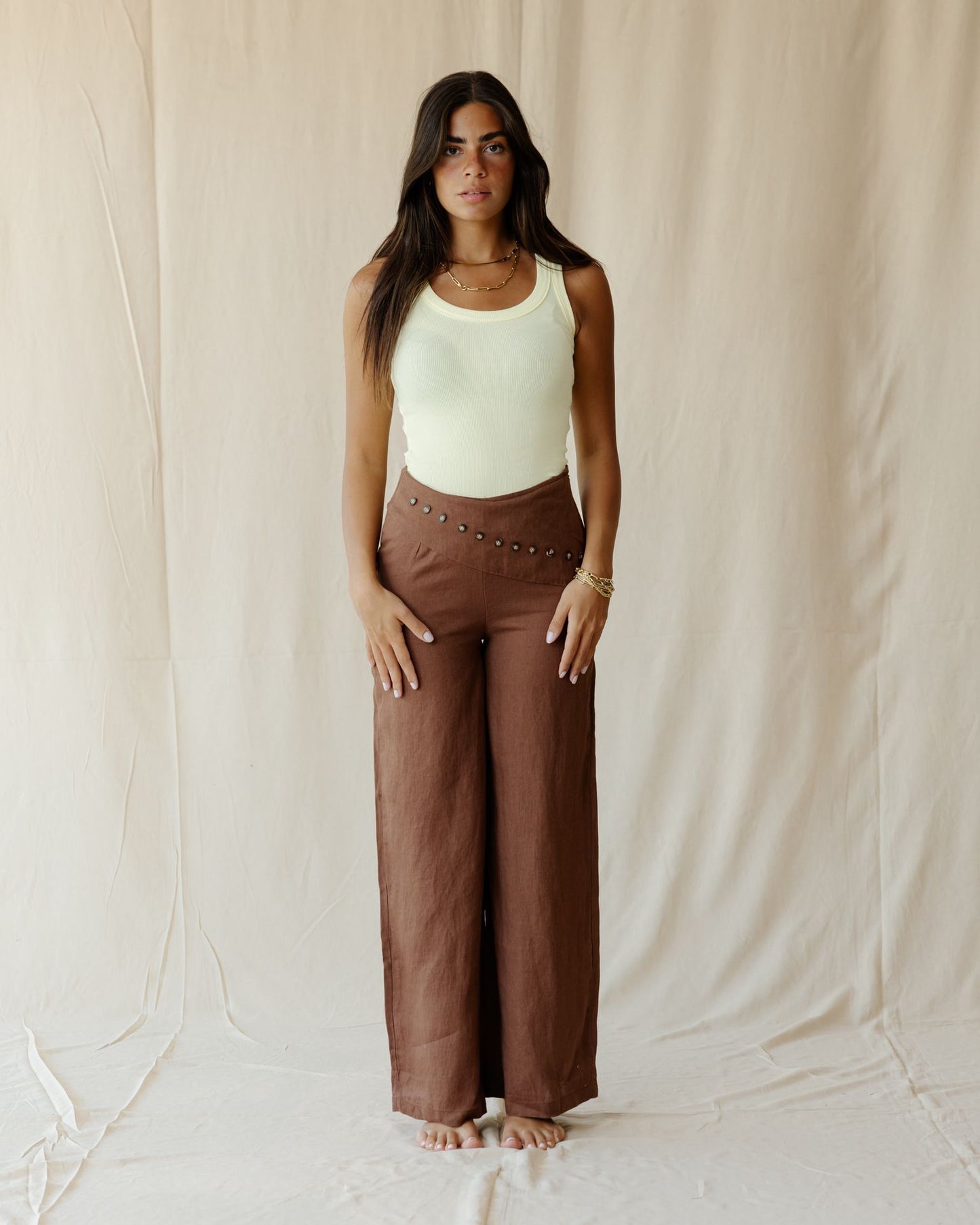 Eira Brown Pants