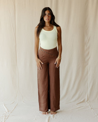 Eira Brown Pants