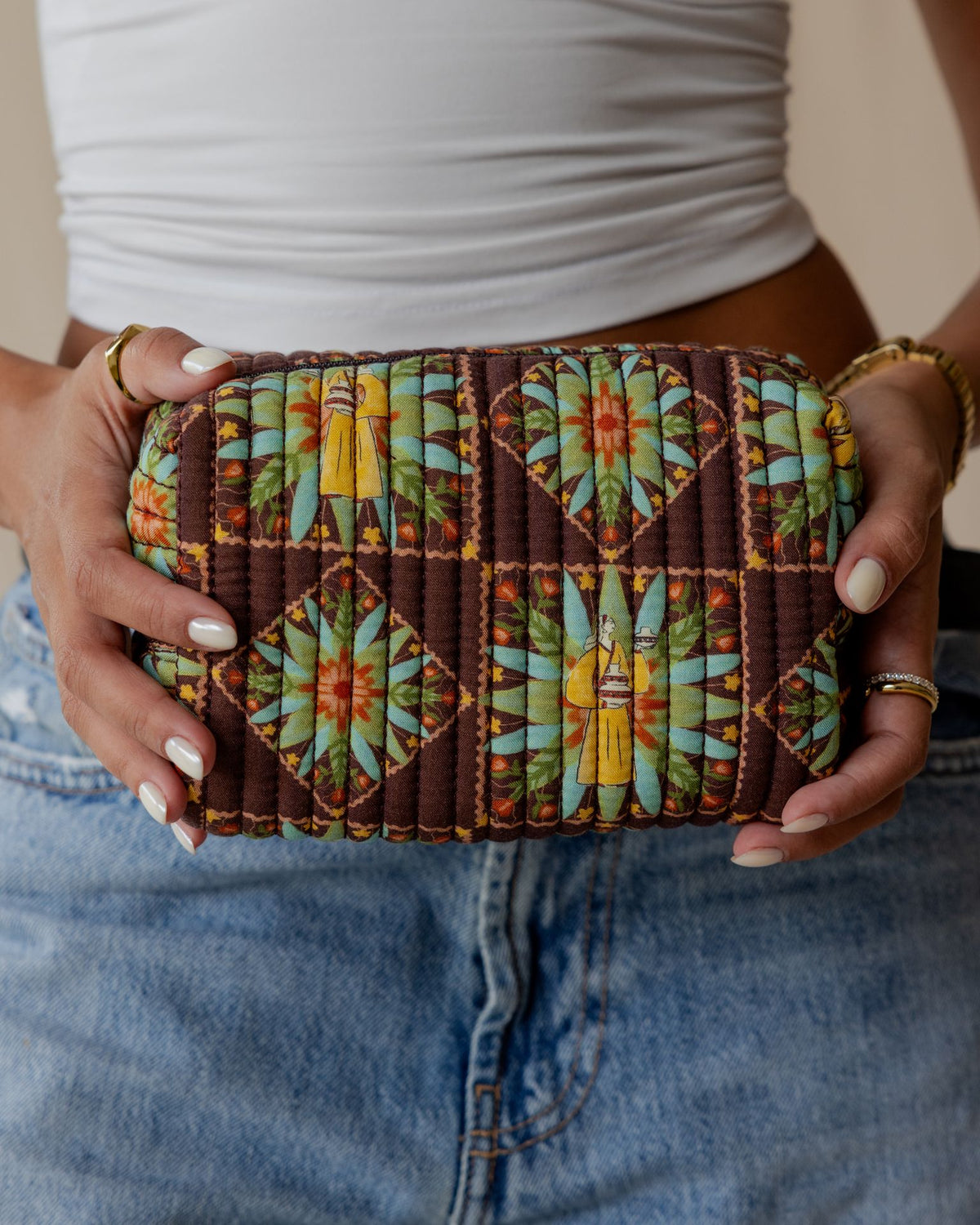 Palma X Ellie Pottery Keeper Makeup Bag
