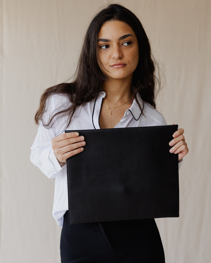 Secret Garden Laptop Sleeve Black