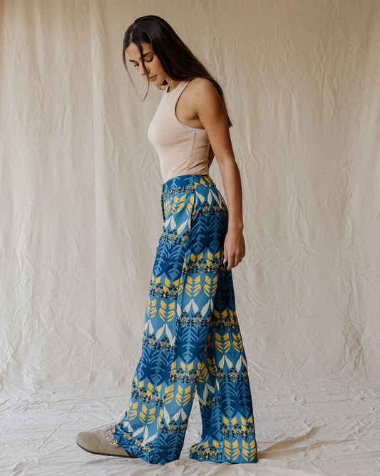 Indian Vibes with Blue Pants