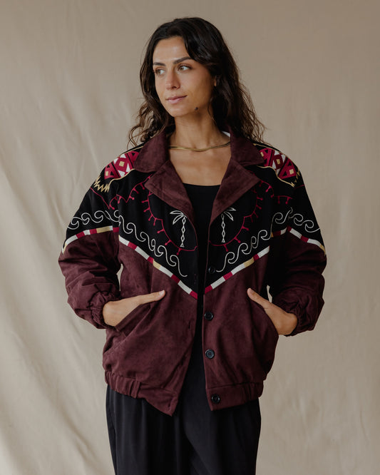 The Heirloom Burgundy Jacket