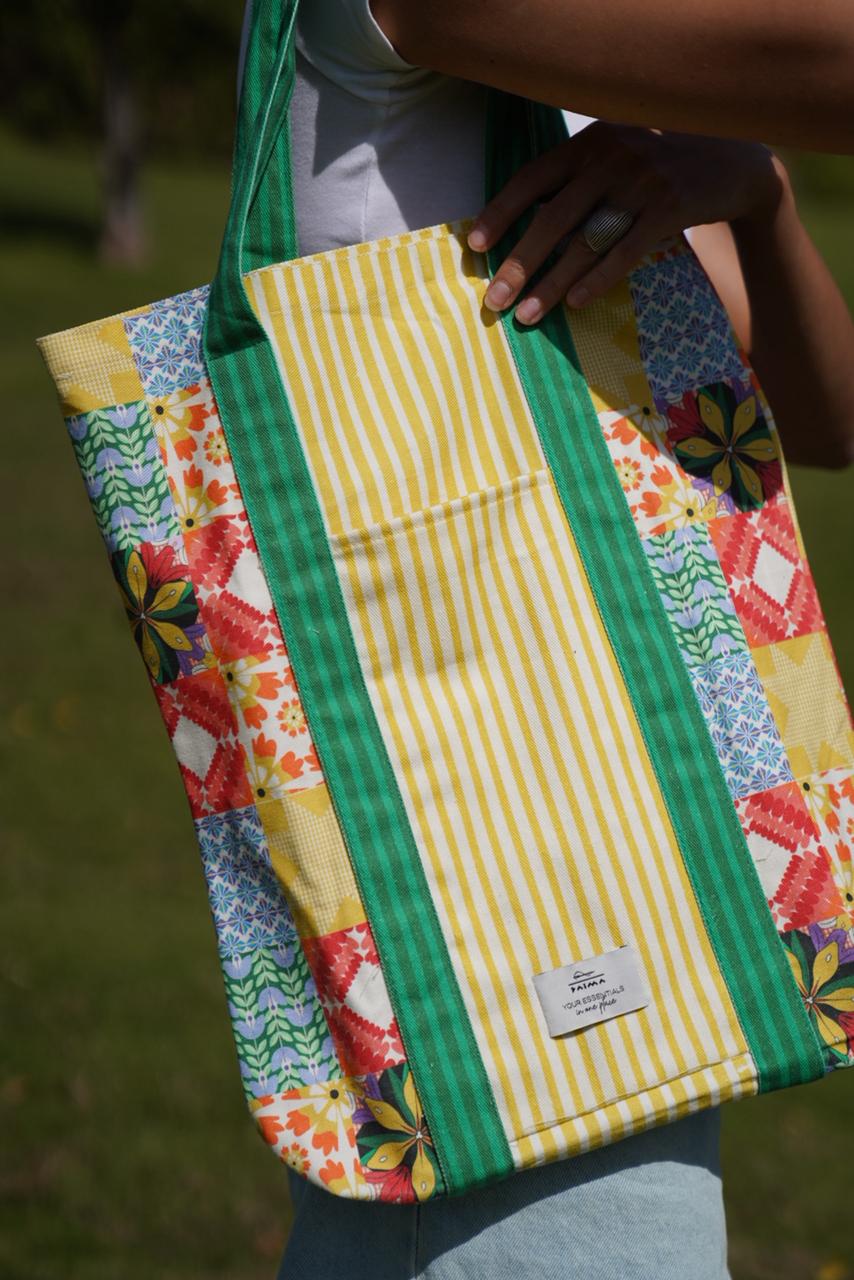 Patchwork Picnic Tote