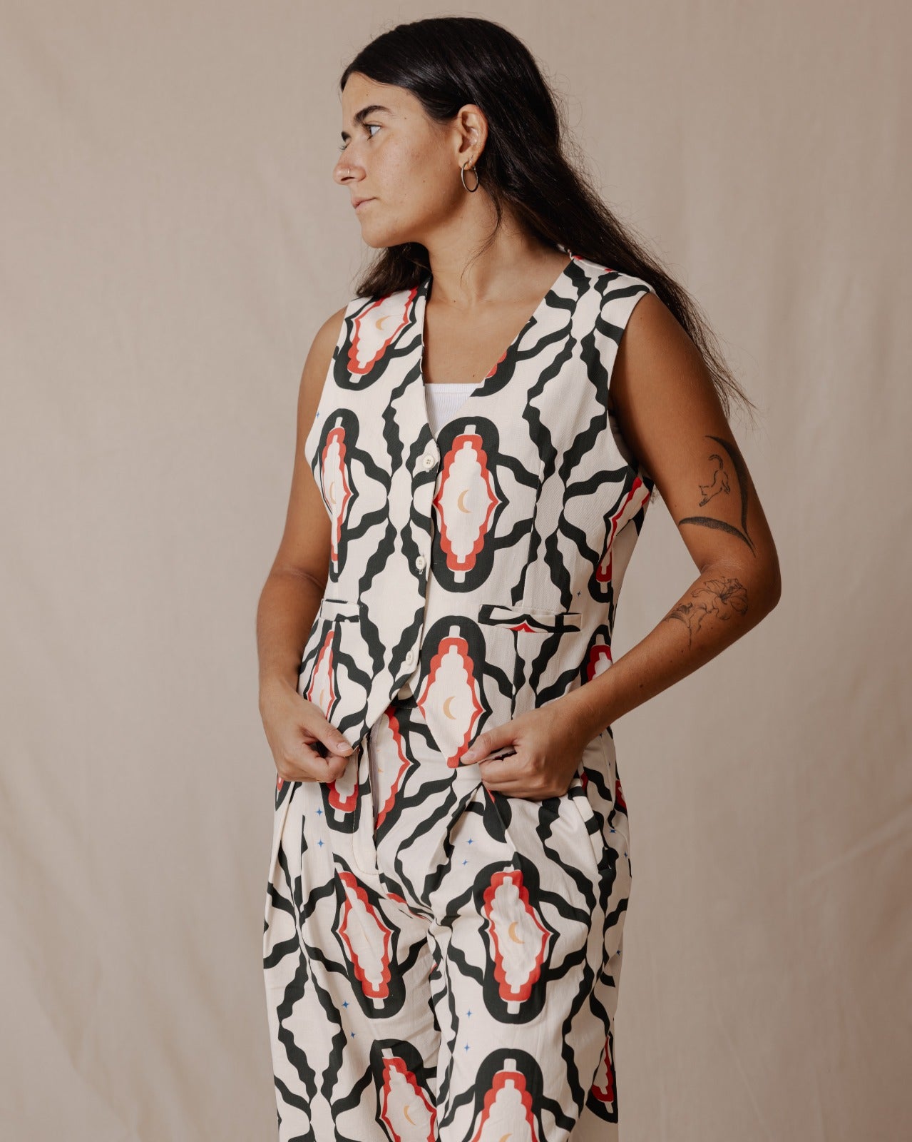 Conjunto Moons Cotton Creme